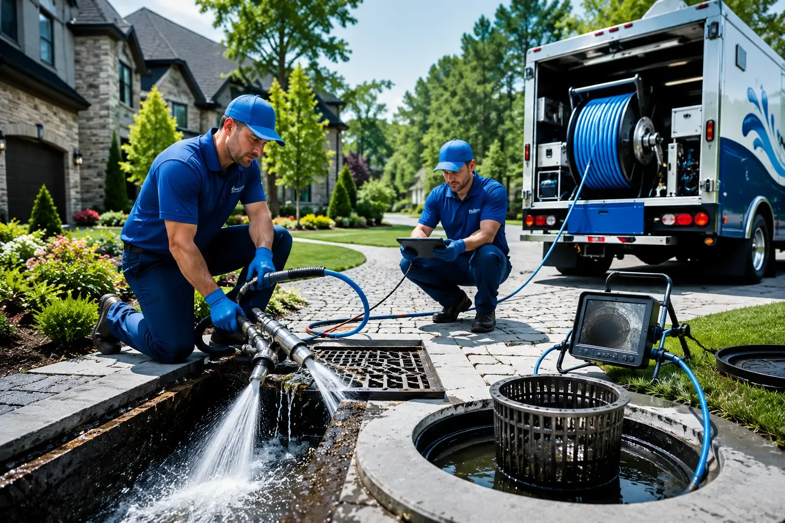 Local outdoor drain cleaning professionals in O Kean, AR